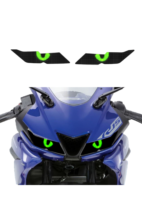 R15 V3 Headlight Sticker Eye Design